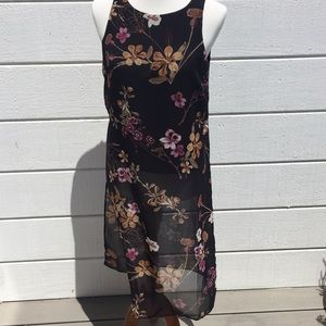 Le Chateau Long Chiffon Top